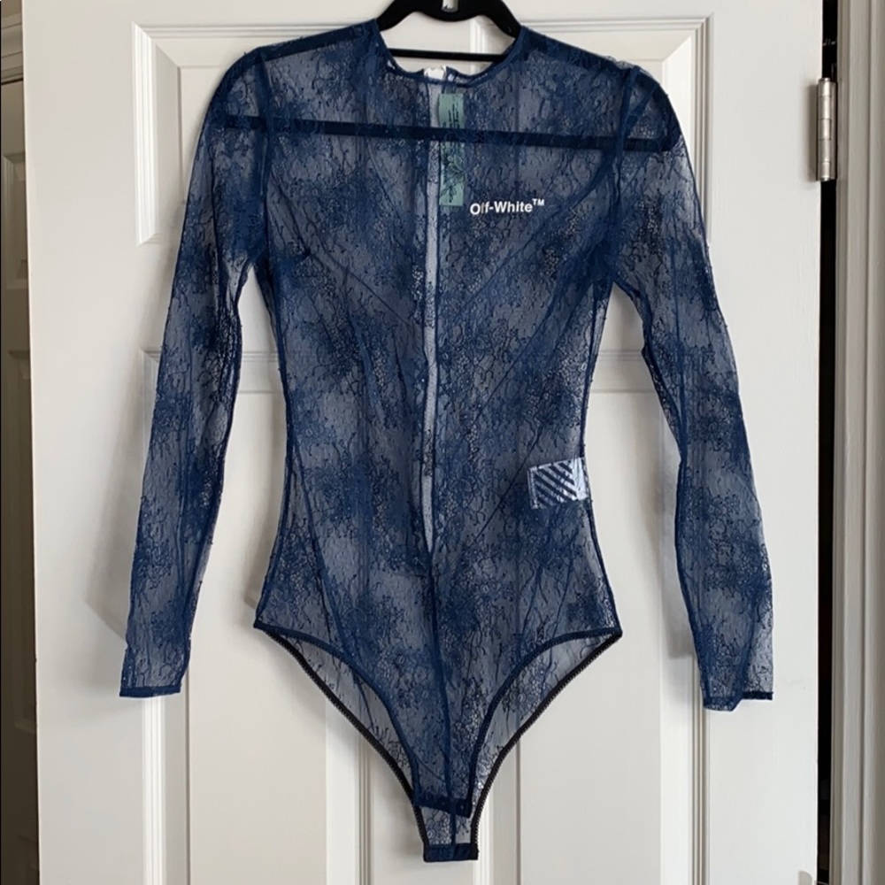 Off-white Lace Bodysuit